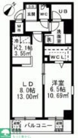 SUNRISE上池袋の物件間取画像